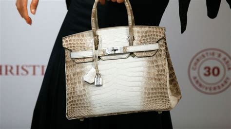 albino crocodile hermes bag